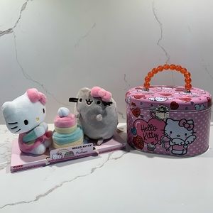 Hello Kitty x Pusheen Best Friend Collector Set with Tin Tote